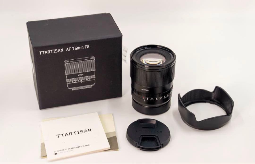 TTArtisan AF 75mm f2 Eマウント