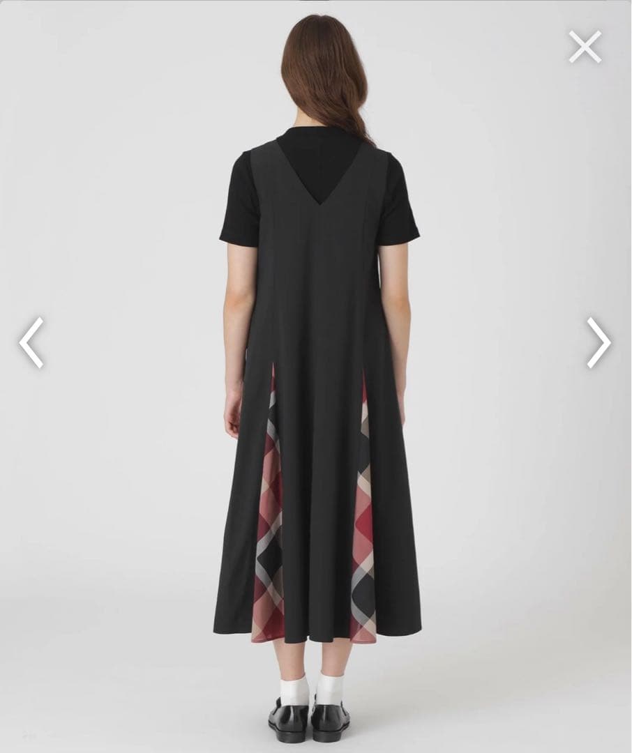 2025AW シルキータフタドレス40サイズ