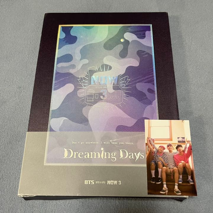 BTS now3 日本盤　ナムジュン テヒョン ジン ユニットトレカ付き