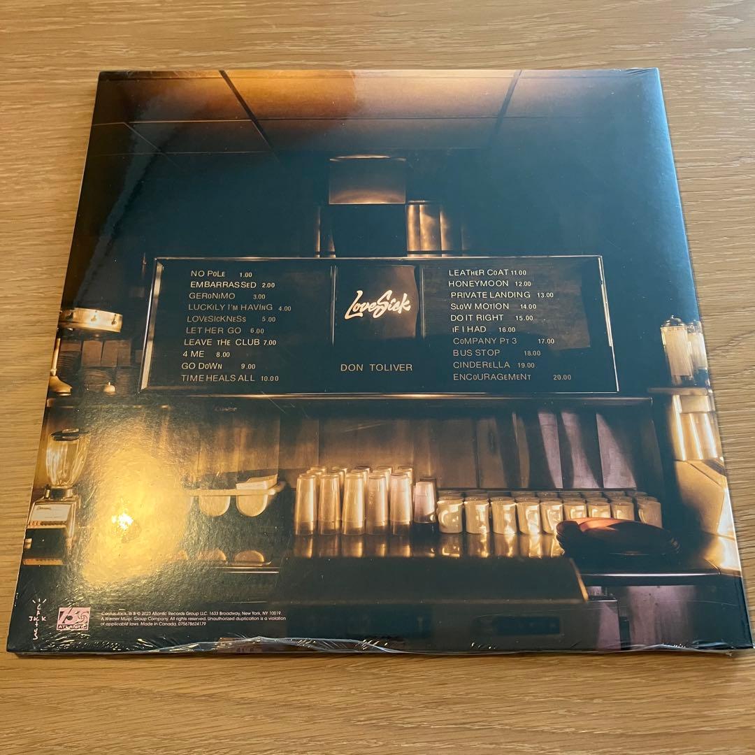 Don Toliver Love Sick (Deluxe) Vinylレコード