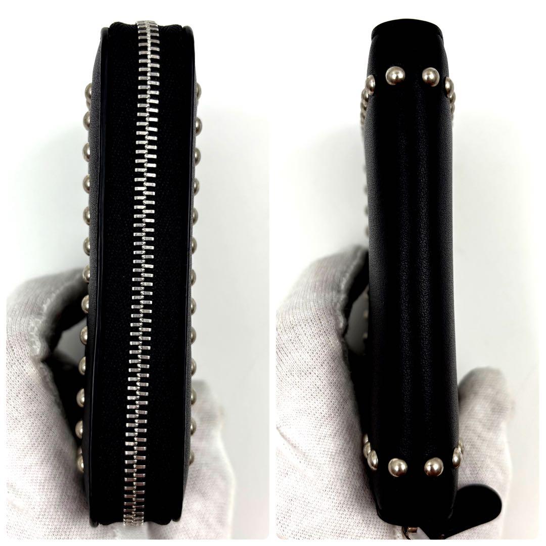 ✨新品・未使用✨　J&MDavidson ケース　スタッズ　ロゴ　ブラック