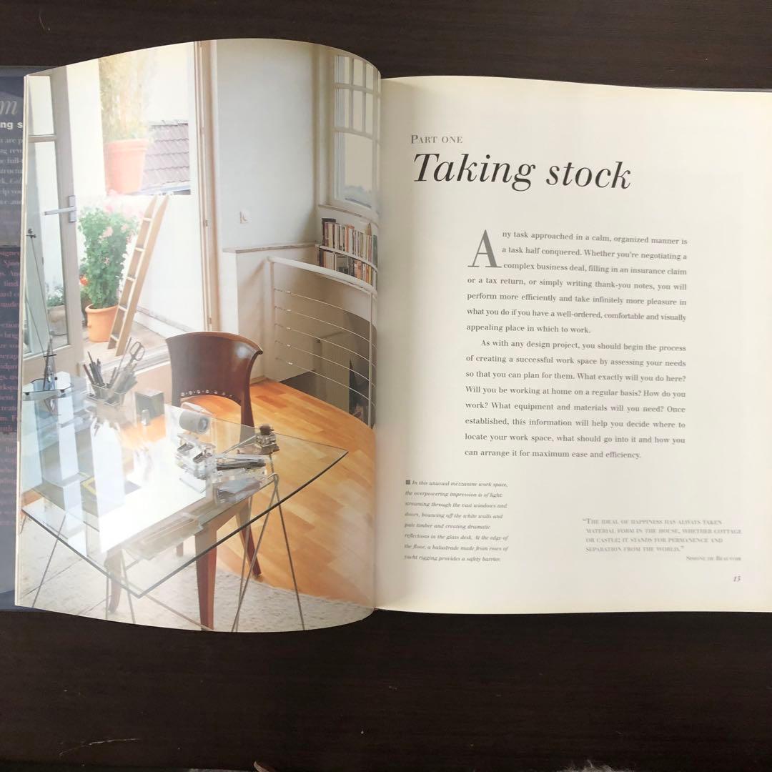 美品★洋書★インテリアデザイン Calm working spaces