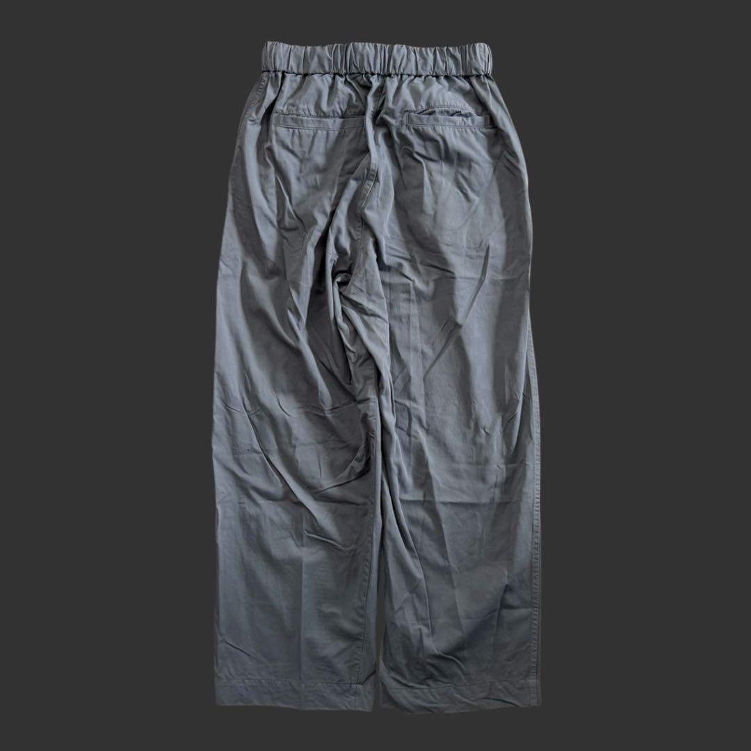 TOUJOURS トゥジュー ガーメントダイ ツイル イージー パンツ 1