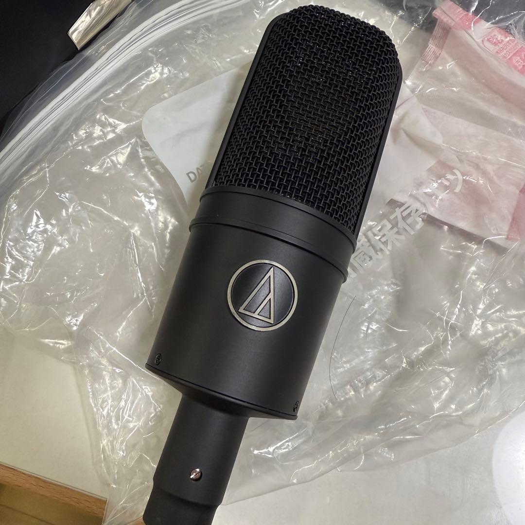 【美品】オーディオテクニカ AT4040 コンデンサーマイク スタンド・ケース付