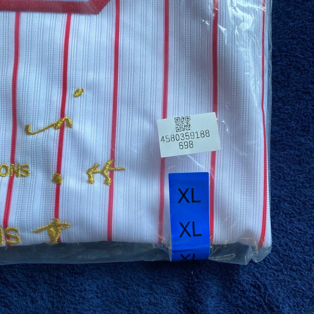 東京ヤクルトスワローズ 村上宗隆選手 5打席連続ホームラン ユニフォーム　XL