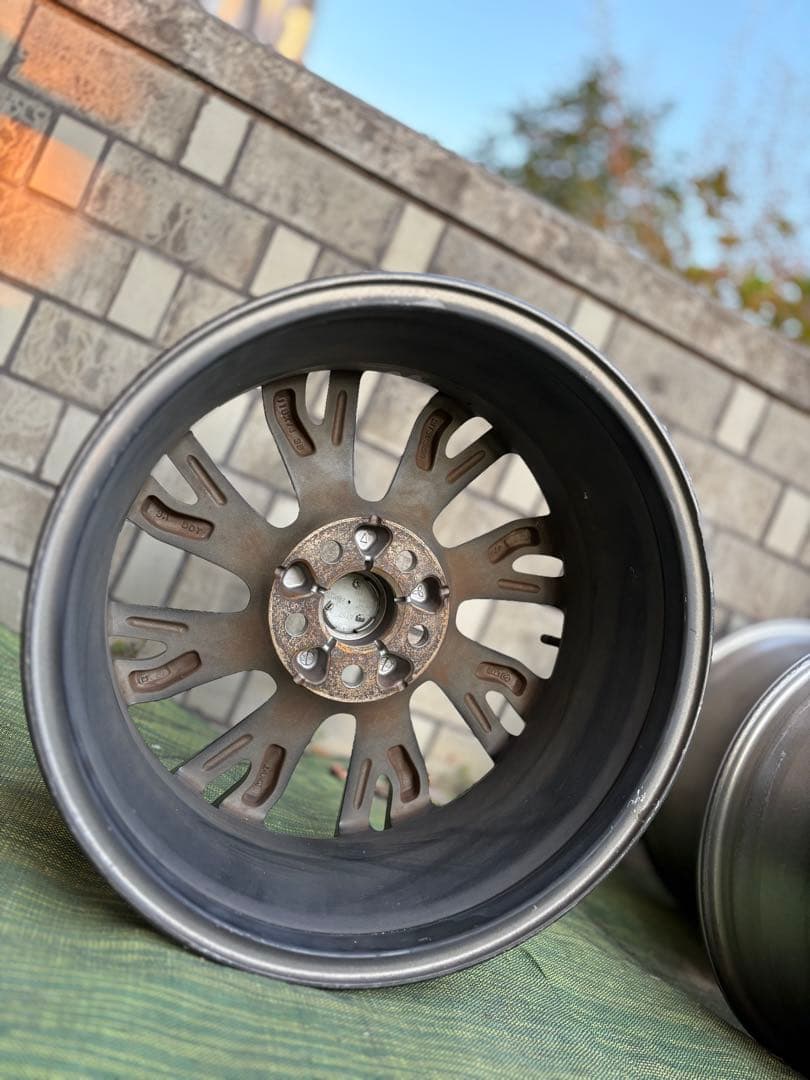 ①三菱アウトランダーphev18インチ ホイール 4本①②セット