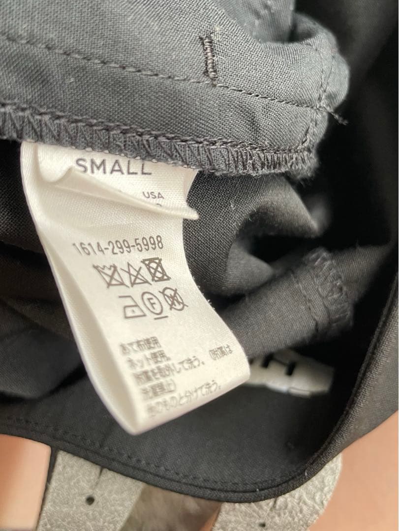 エイチビューティーアンドユース　トロピカルハイウエストサスペンダーパンツ S