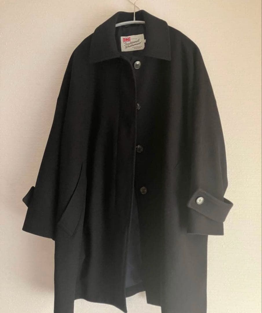 トラディショナルウェザーウェア MALTON 32 ネイビー