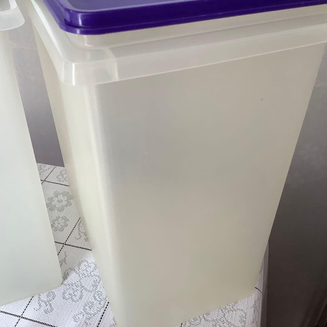 ☆*様 Tupperware 保存容器 半透明　10キロキーパー　米びつ　タッパ