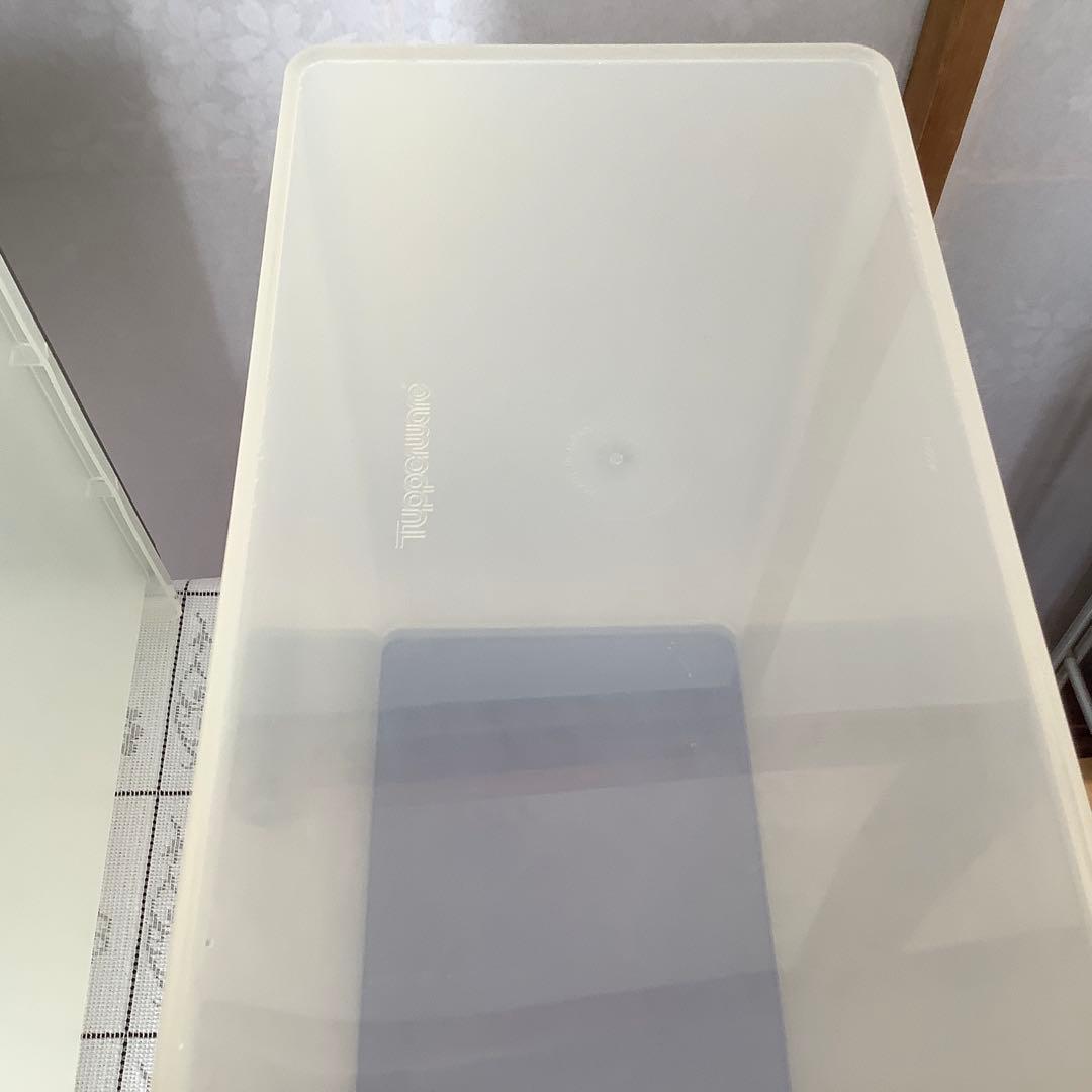 ☆*様 Tupperware 保存容器 半透明　10キロキーパー　米びつ　タッパ