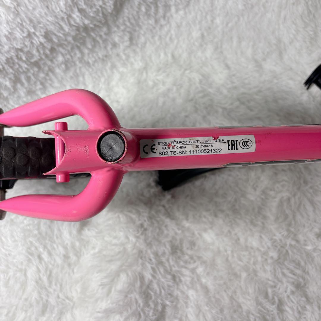 STRIDER ストライダースポーツ 12 バランスバイク ピンク