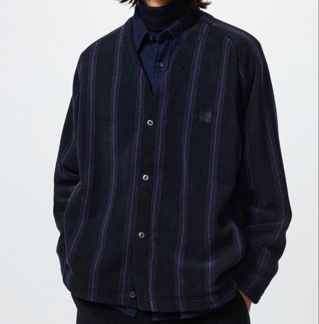 梅*ょ様 Needles ヒザデル 黒紫 ＆ Needles×UNIQLO カー