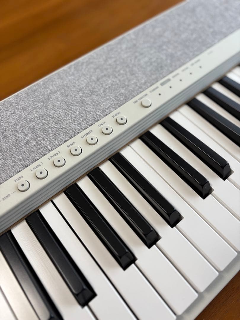 超美品 カシオ CASIO 電子キーボード カシオトーン CT-S1 ホワイト