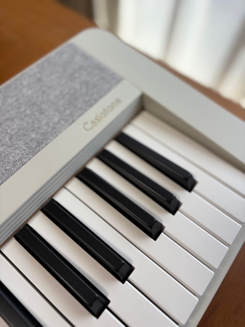 超美品 カシオ CASIO 電子キーボード カシオトーン CT-S1 ホワイト