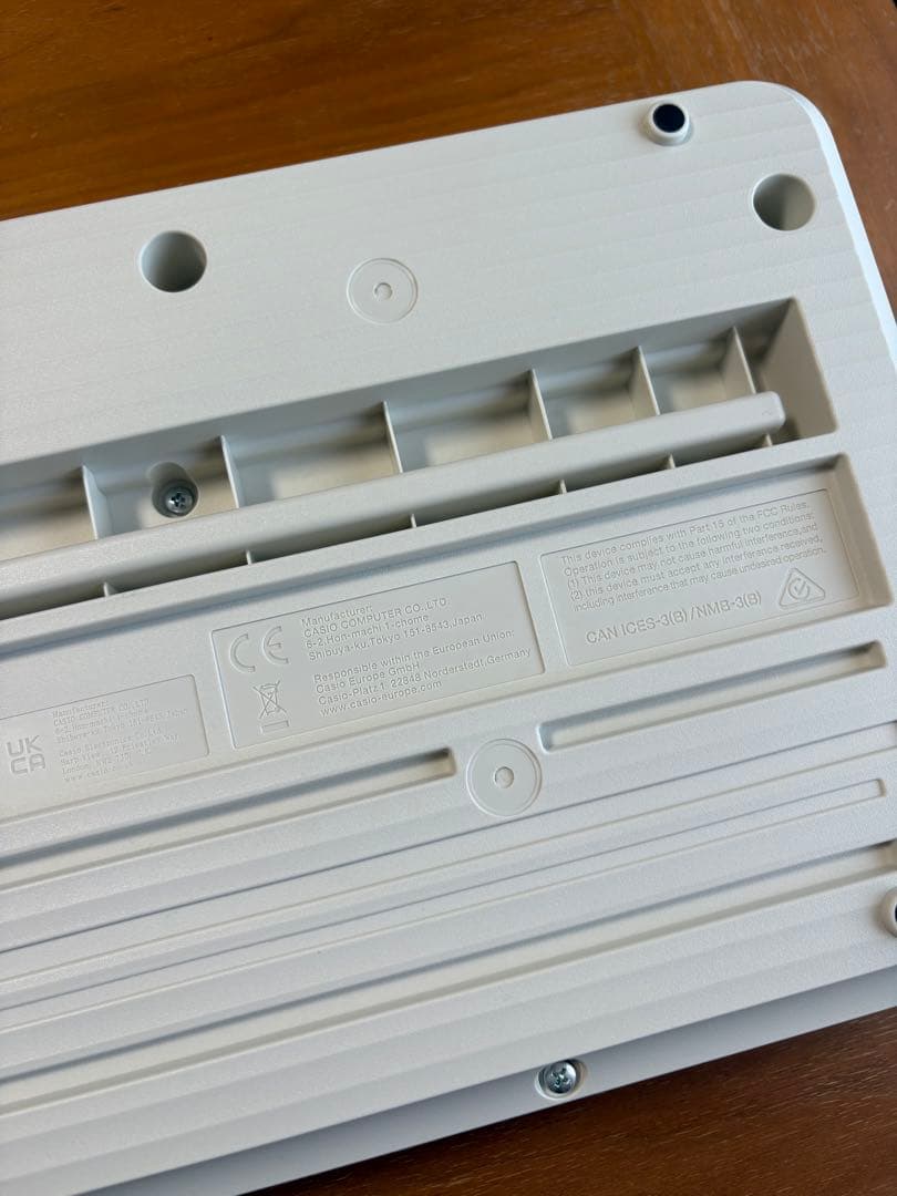 超美品 カシオ CASIO 電子キーボード カシオトーン CT-S1 ホワイト