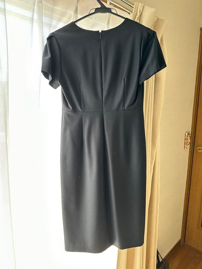 エグゼクティブ　ワンピース　ジャケット　セットアップ　36 ネイビー　紺