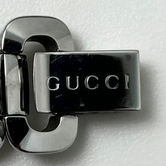 【稼働】 GUCCI 125.5 Gコレクション スクエア 腕時計 シルバー