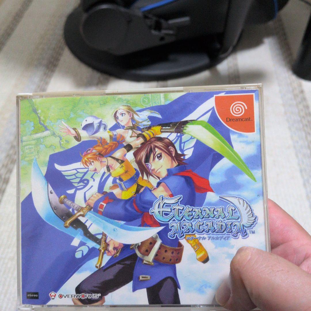 【動作確認OK】【メンテナンス品】セガ ドリームキャスト 本体とソフト２本付き