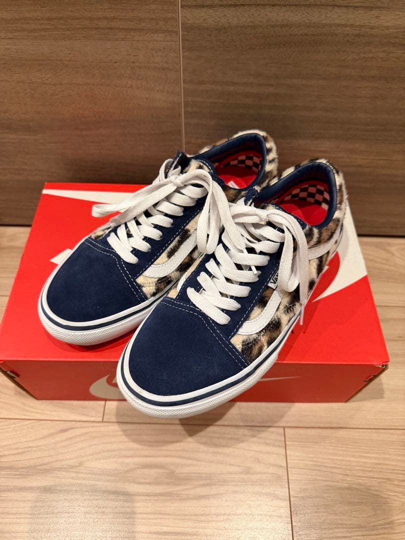 正規品Supreme×VANS Leopard Old Skool \