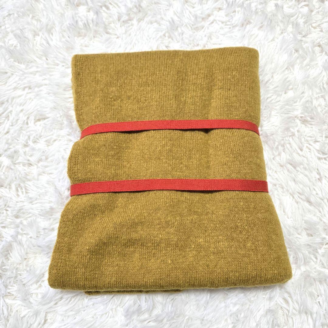 【試着のみ】mino \"五泉ニット tate 羽織るポンチョ なめらかアルパカ