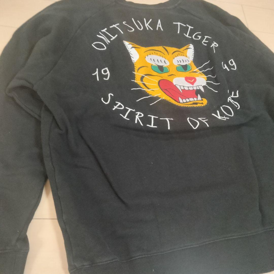 美品　Onitsuka Tiger ブラック スウェット