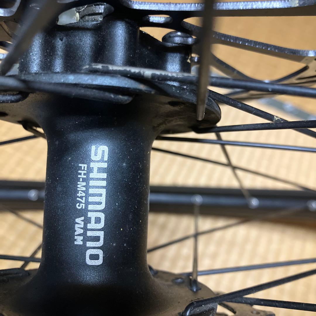 700c ディスクホイール　クイックリリース　 ホイールとタイヤのみです。