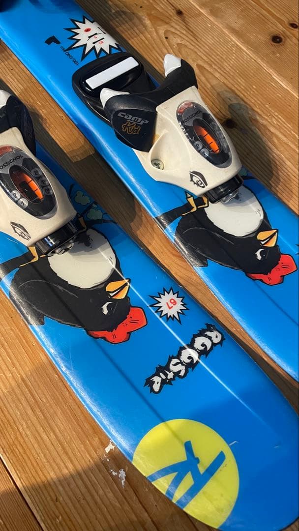 スキー板子供キッズ大人ジュニアロシニョール67cm ミニスキーショートスキー大人