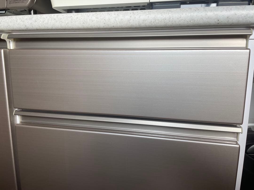 ニトリ　キッチンカウンター　アルミナ2 140CT SI