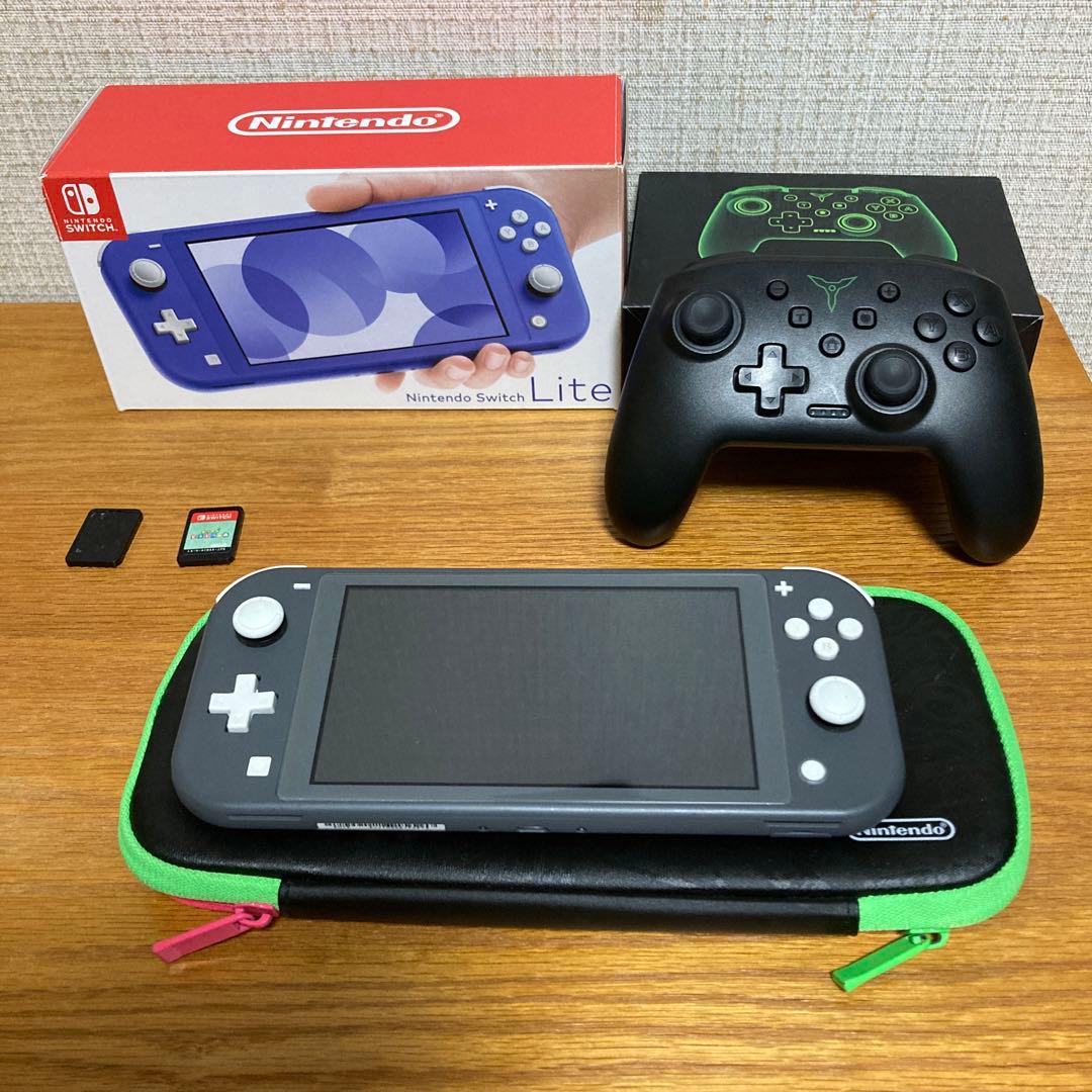 Nintendo Switch Lite グレー 本体と付属品