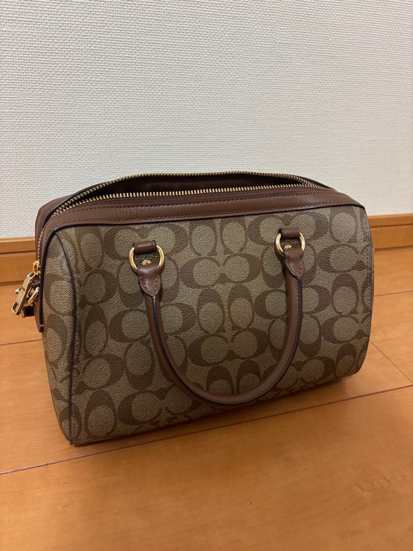 COACH ボストンバッグ ブラウン