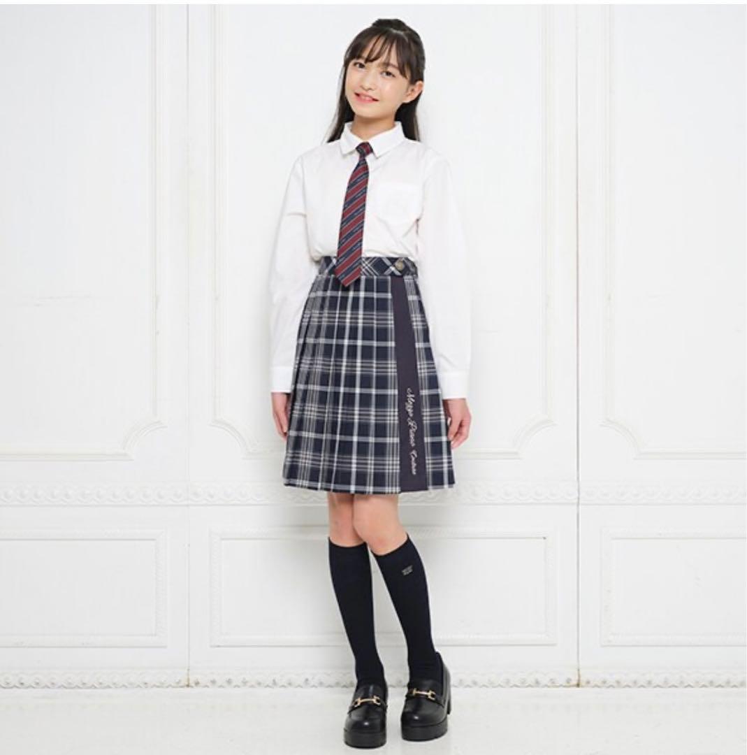 メゾピアノジュニア プリーツスカート　卒服　サイズL（160）　一度のみ着用