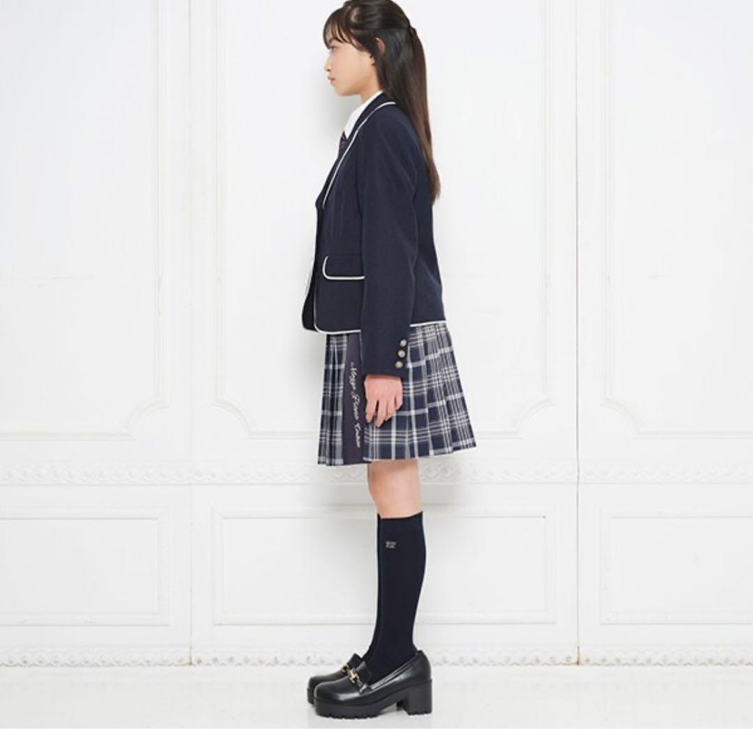 メゾピアノジュニア プリーツスカート　卒服　サイズL（160）　一度のみ着用