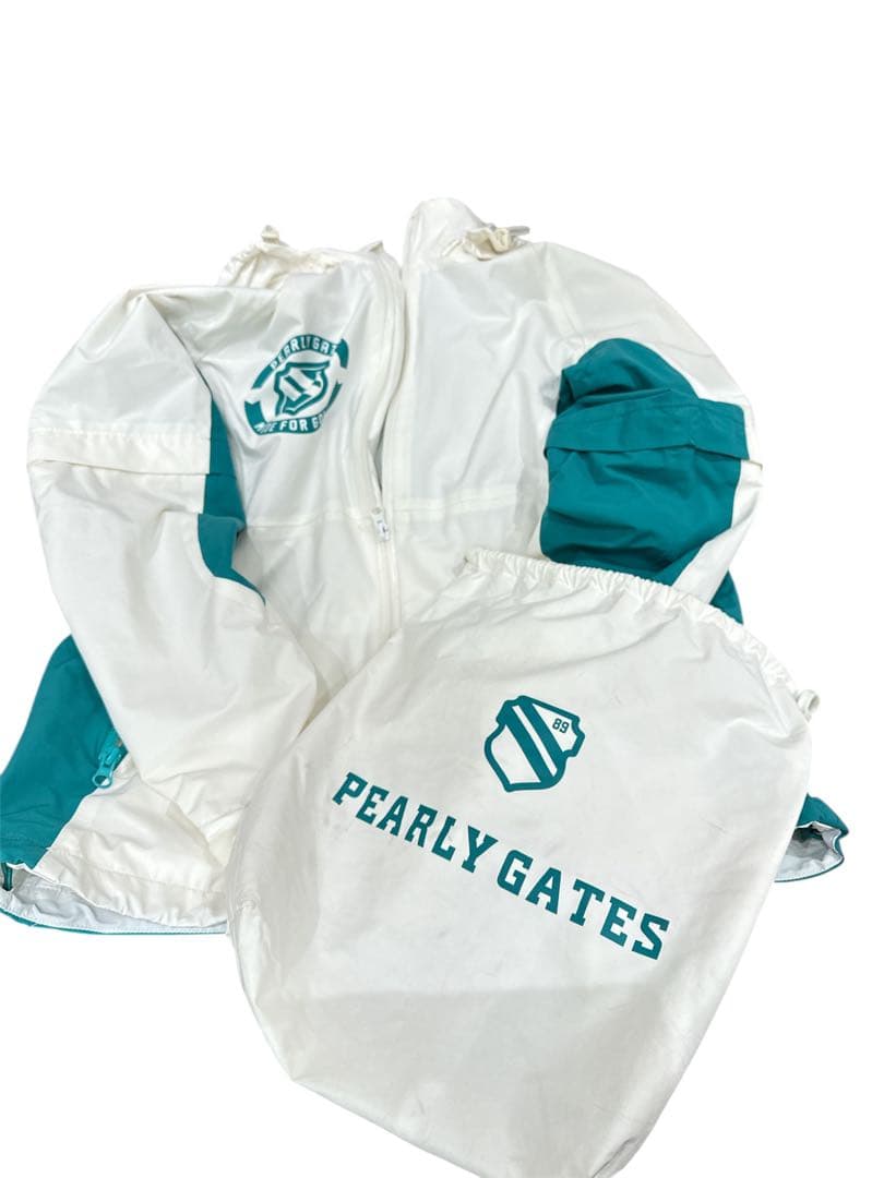 PEARLY GATES CRAFTEVO 配色レインジャケット 2WAY