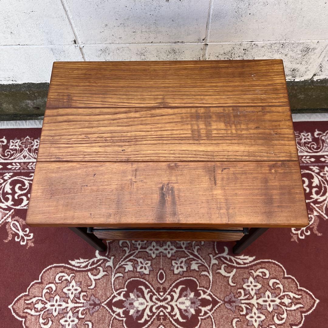 ACME アクメファニチャー◾️木製天板 エンドテーブル インダストリアル