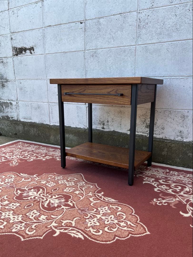 ACME アクメファニチャー◾️木製天板 エンドテーブル インダストリアル