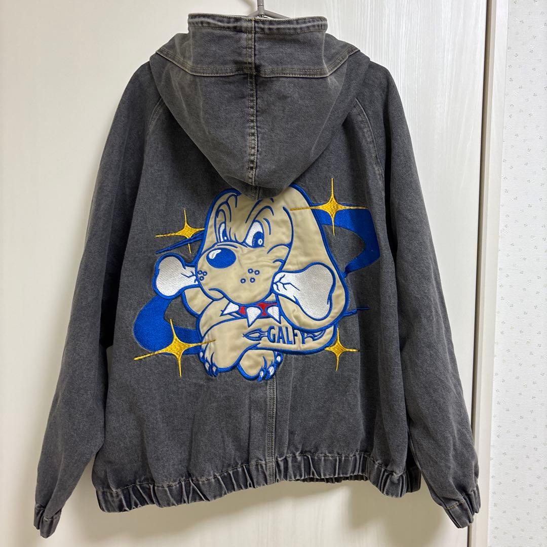 GALFY　ガルフィー　ダーティーデニムフードジャケット　L　完売品