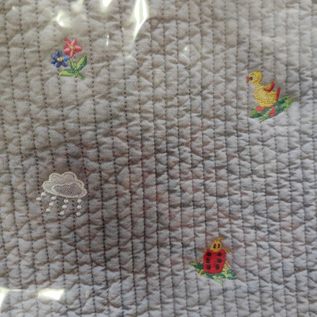 【新品未開封】FEILER ピオヌンナル 刺繍トートバッグ ライトグレー