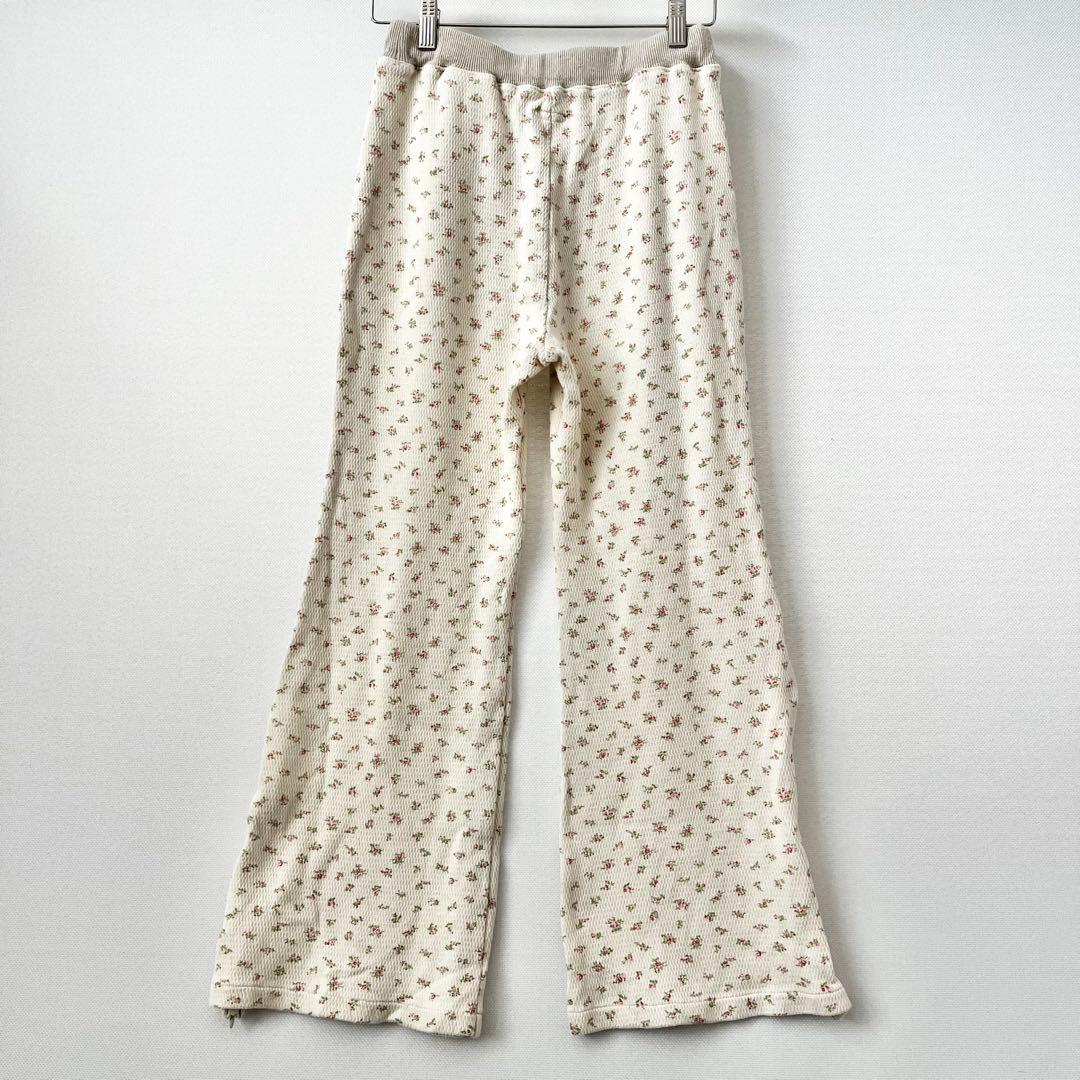 キャピタルkapitalフラワーサーマルジップパンツ日本製