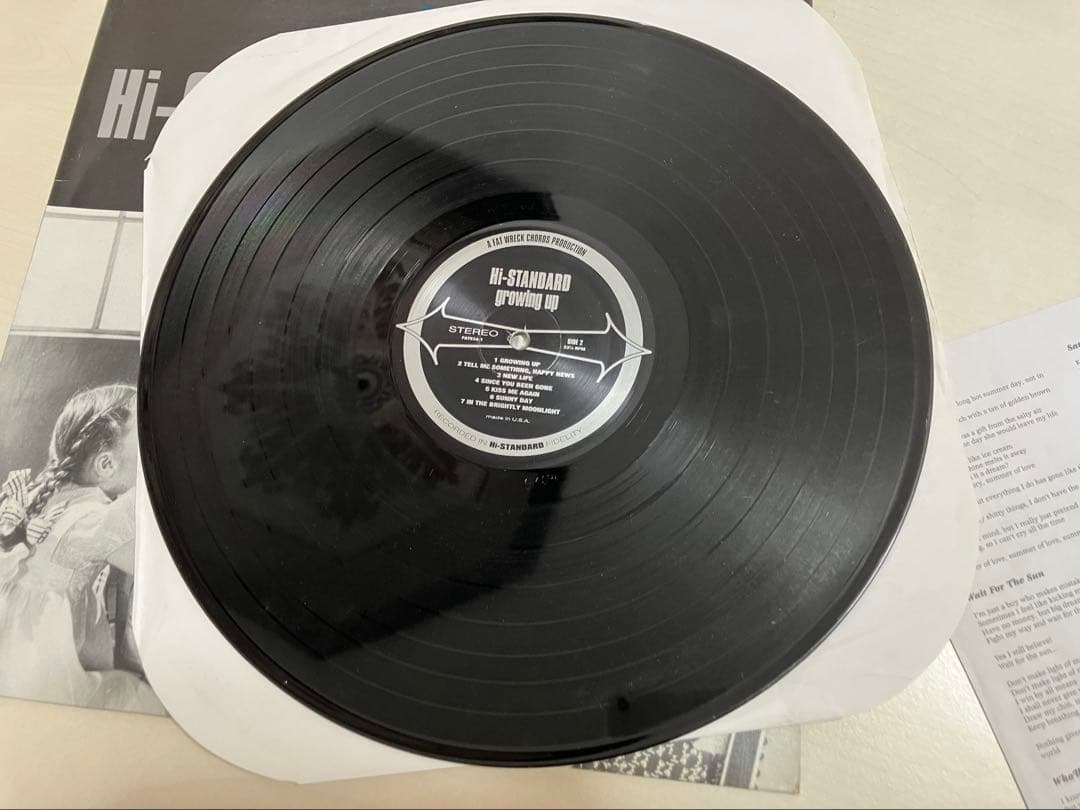 レア美品Hi-STANDARD LPレコード2枚&レコード2枚アナログ4枚セット