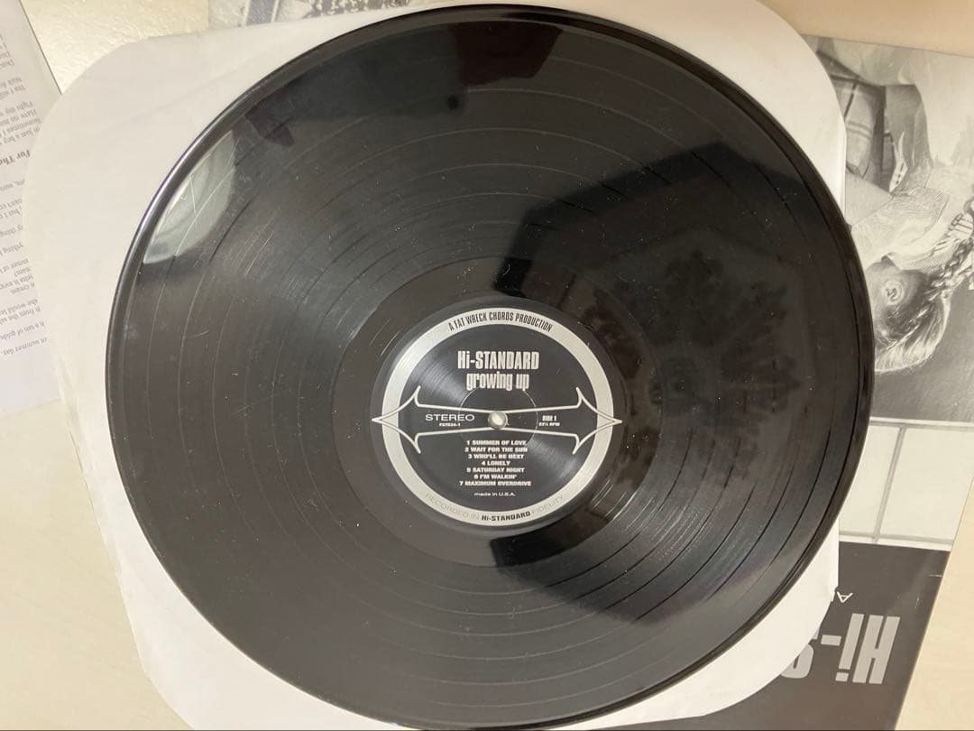 レア美品Hi-STANDARD LPレコード2枚&レコード2枚アナログ4枚セット