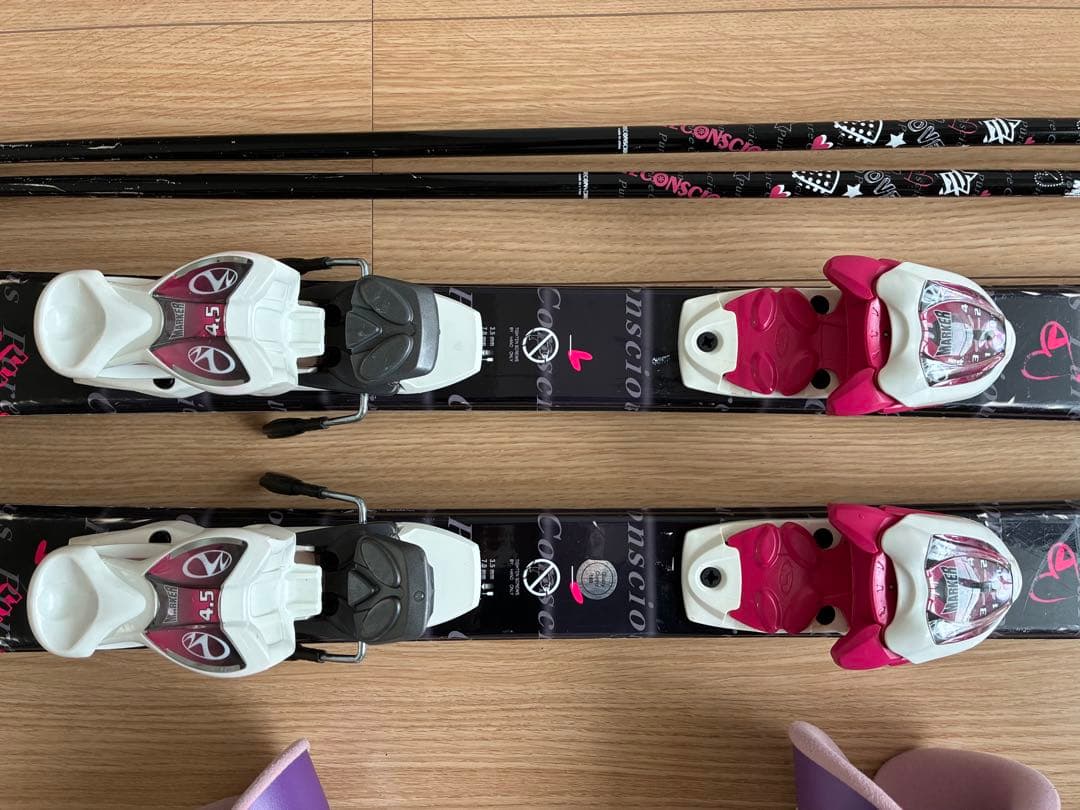 PURE CONSCIOUS ジュニアスキー4点セット レディース 女の子キッズ