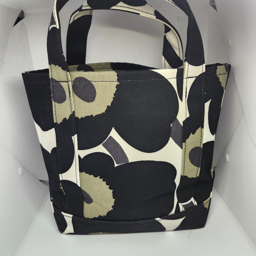 美品 マリメッコ marimekko ピエニ ウニッコ セイディ バッグ 黒