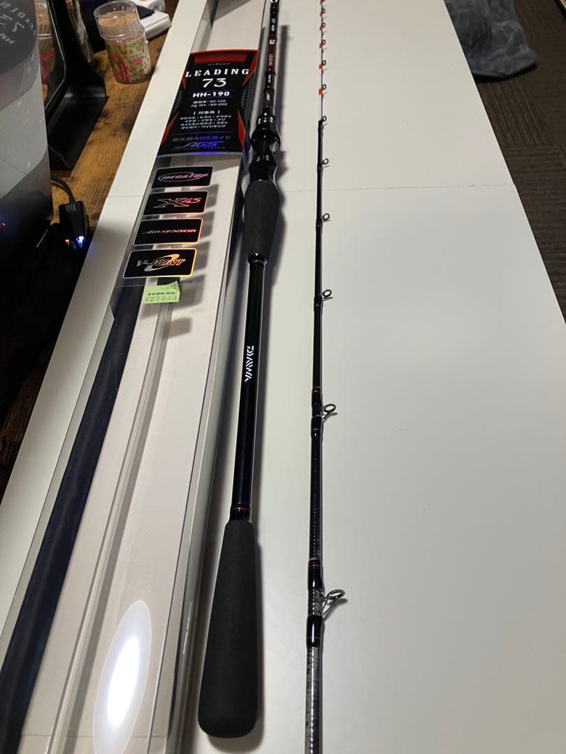 まぁ　ダイワ　リーディング 73HH-190　AGSガイド