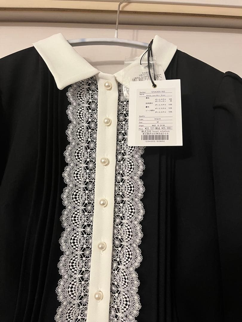 ワンピース herlipto odette lace mini dress