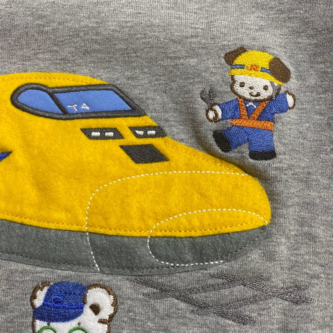 ファミリア　新幹　ドクターイエロー　トレーナー　100