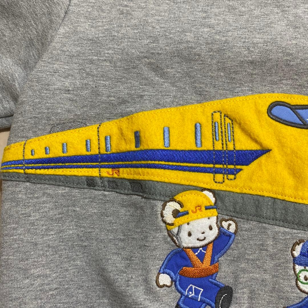 ファミリア　新幹　ドクターイエロー　トレーナー　100