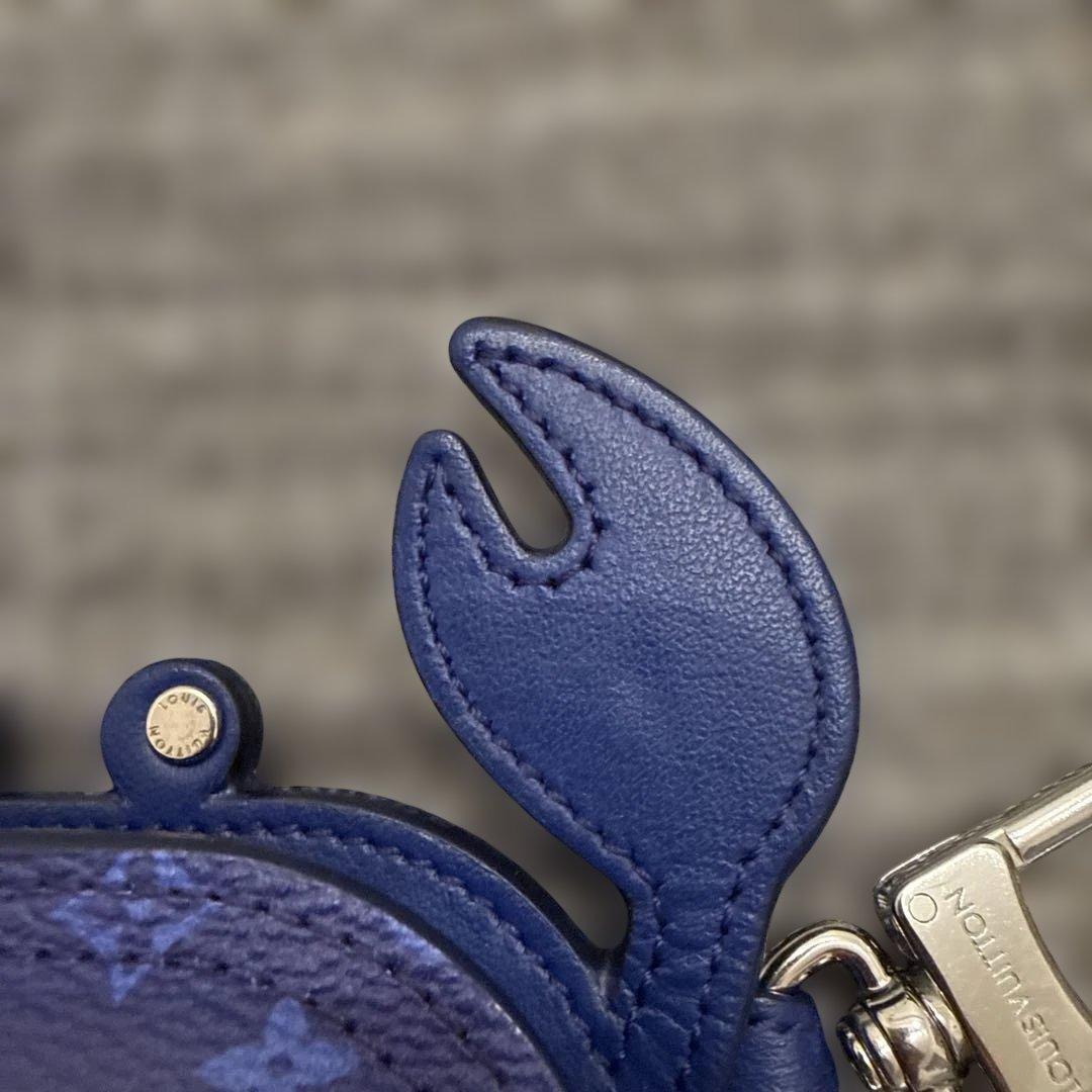Louis Vuitton クラブ（かに）型バックチャーム　即完売品 ブルー