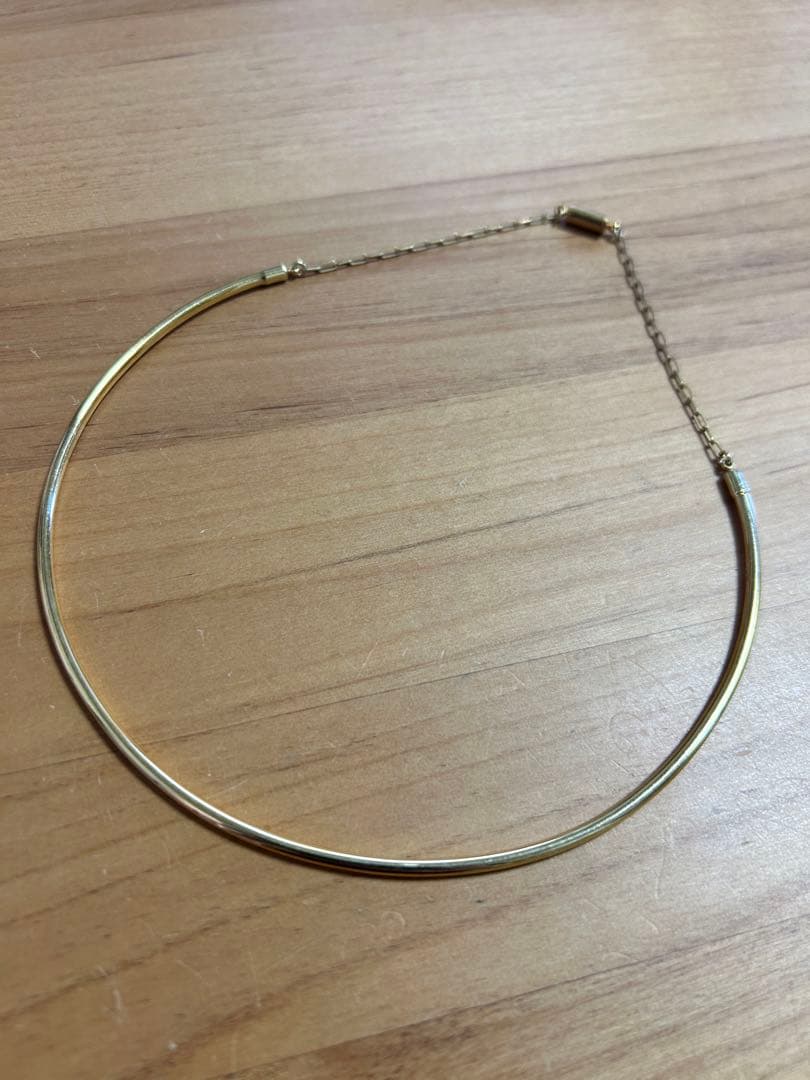 【公式サイト26,400円】ゴールド ラウンドチョーカー