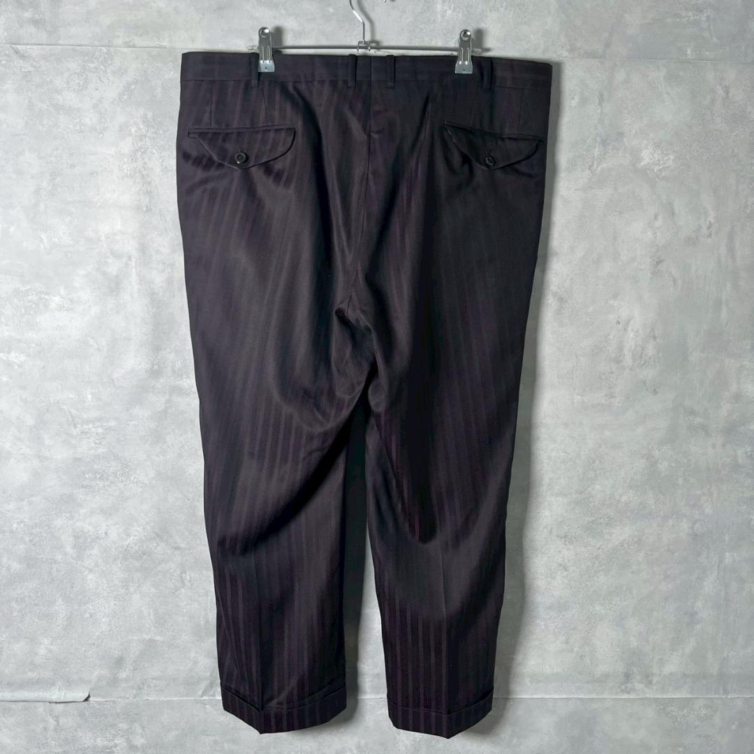 雰囲気◎ LANVIN 裏地ペイズリー ダブル スーツ 成人式　N2001