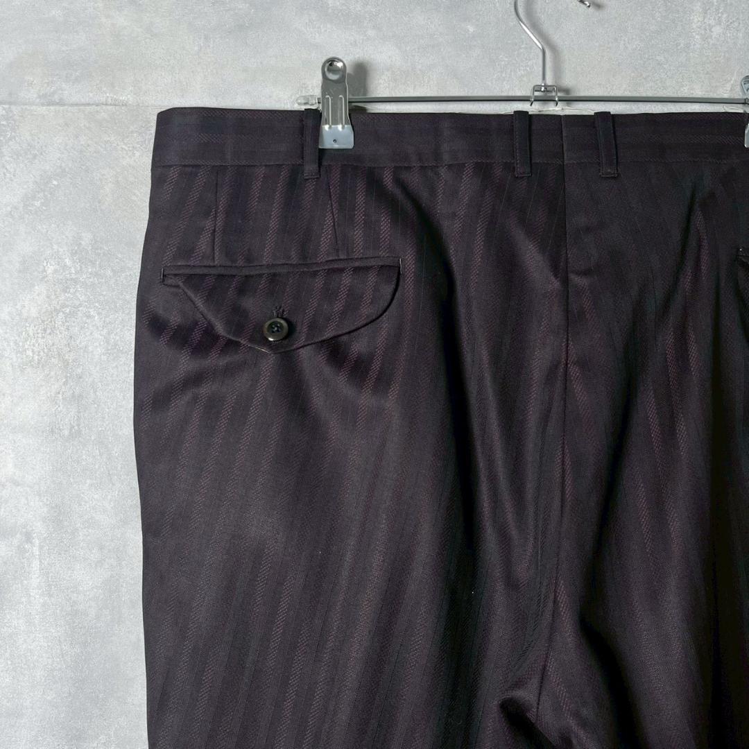 雰囲気◎ LANVIN 裏地ペイズリー ダブル スーツ 成人式　N2001